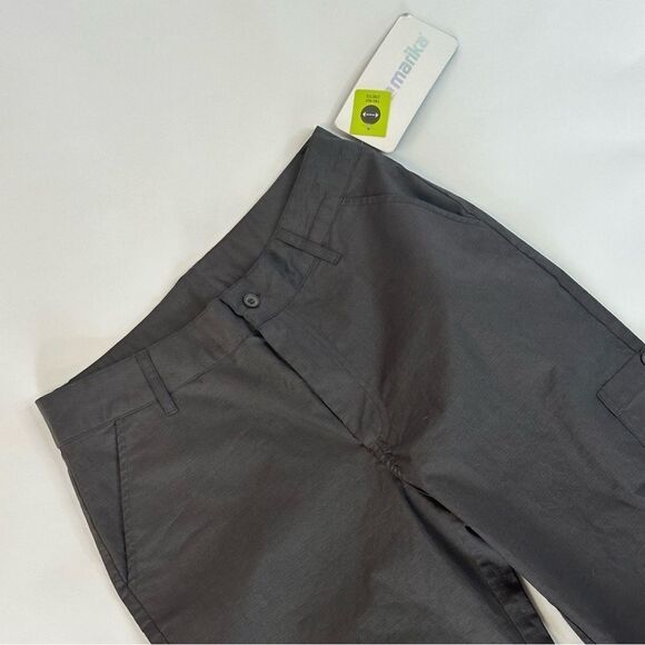 Marika Skylar Capri Pants in Forged Iron, Size S - Picture 10 of 11